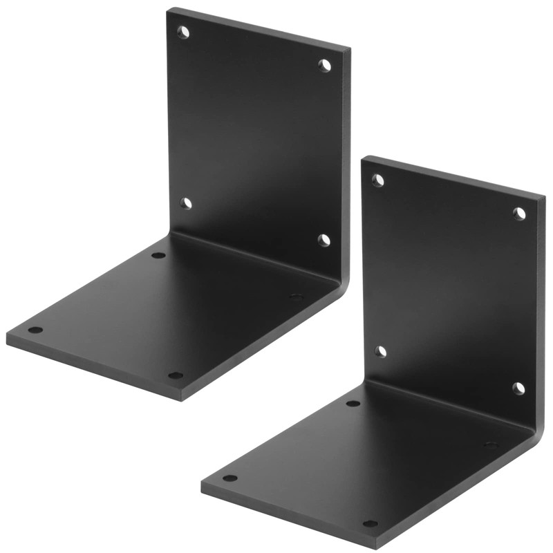 eoere 2 PCS Heavy Duty Steel L Corner Brace for