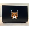 StickerTalk Bobcat Vinyl Sticker, 4 inches by 5 inches