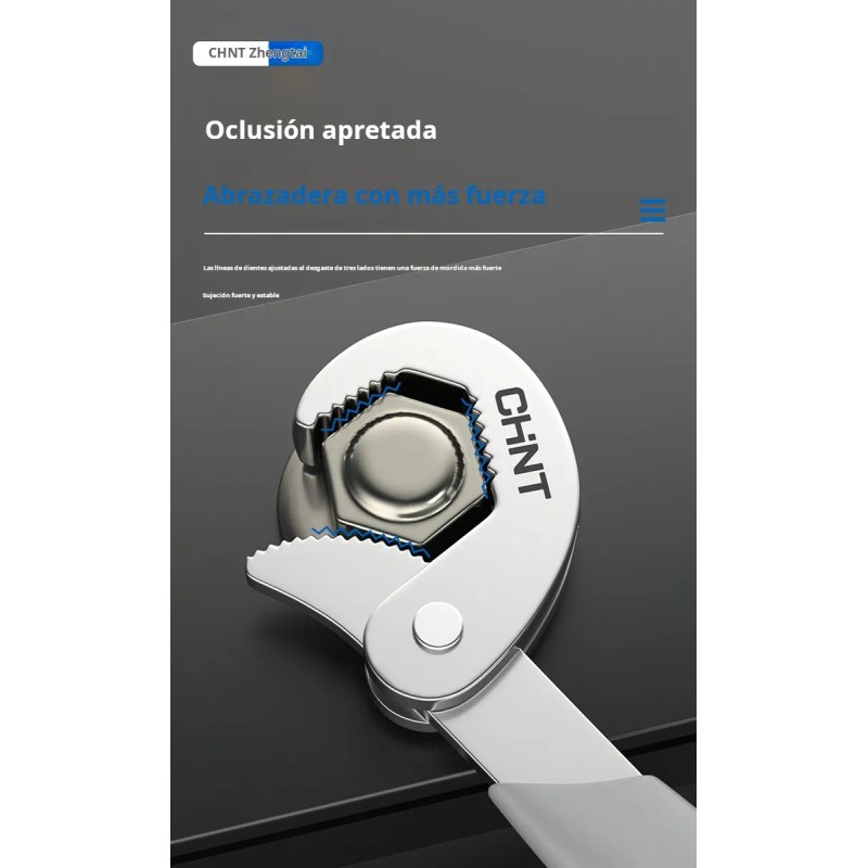 2pcs Llave Inglesa Universal Ajustable Multiusos 6-63mm