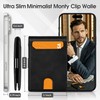 XZVXZV Slim Wallet for Men,Money Clip Minimalist Card Wallet RFID
