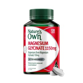 Nature's Own Magnesium Glycinate 120 Tablet