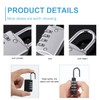 2 Pack Combination Locks, Cabinet Locks, Outdoor Travel Combination Locks,