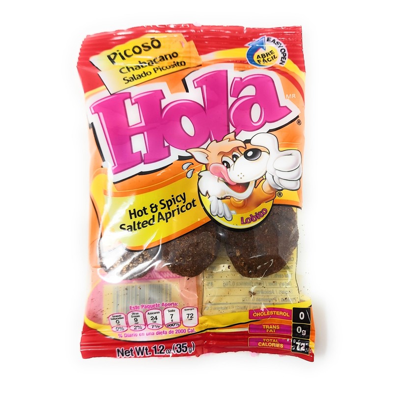 HOLA Picoso Apricot Chile Salted Flavored 3 units