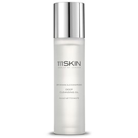 111SKIN Deep Cleansing Oil for Face, Lightweight Hydrating Facial Oil Cleanser for All Skin Types, Makeup Remover with Ceramides, CICA & NAC Y2 Complex Gently Removes Blackhead & Impurities, 3.4 fl oz