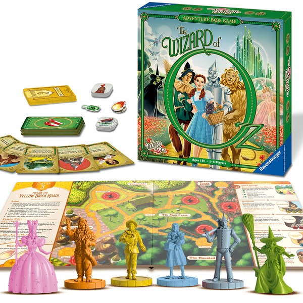 Ravensburger Wizard of Oz Adventure Book Game for Ages 10 & Up – Work Together to Play Through The Movie