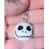 Jack Skellington Nightmare Before Christmas Charm Zipper Pull & Keychain