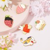 Junkin 9 Pieces Cat Pins Backpack Pins Kawaii Pins Cute