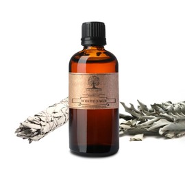 White Sage - 100% Pure Grade Essential Oil by Nature's Note Organics - 4 Fl Oz