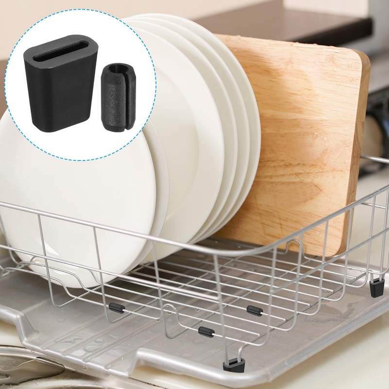 PATIKIL Kitchen Sink Rack Feet, 20Set 19 x 18 mm