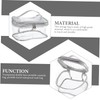 Beavorty Clear Double Layer Makeup Storage Bag Toiletry Bag for
