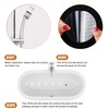 36PCS Non-Slip Bathtub Stickers, Safety Bathroom Tubs Showers Treads Adhesive