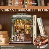 Cutefun Book Nook Kit - DIY Miniature Dollhouse Kit for