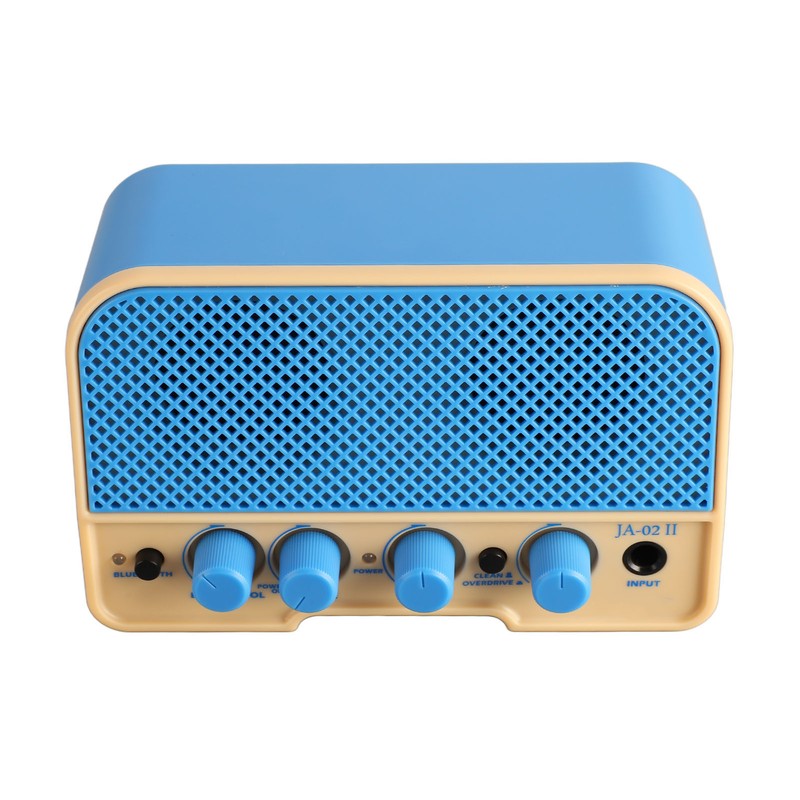 Electric Guitar Amplifier Clean Overdrive Dual Channels AUX Bluetooth for