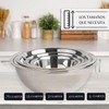 U Chef Juego de Tazones para Mezclar de Acero Inoxidable,