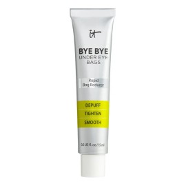 It Cosmetics Bye Bye Under Eye Bags - Tratamiento para Contorno de ojos Anti Signos de la Edad, Efecto Lifting Inmediato que Desinflama, Reafirma y Suaviza Líneas Finas, para Todo Tipo de Piel, 15 ml