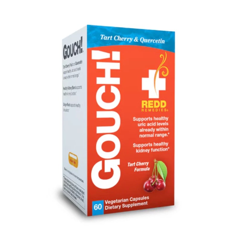 Redd Remedies Gouch Dietary Supplement 60 Capsules - Uric Acid