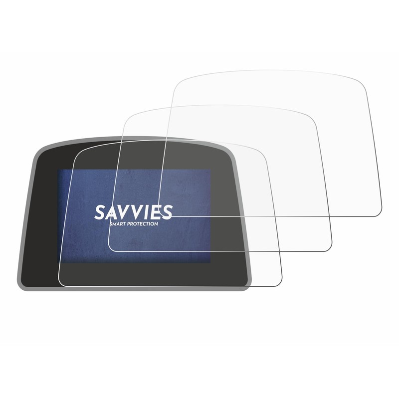 Savvies 6 Pack Screen Protector compatible with PowaKaddy C2i Protection