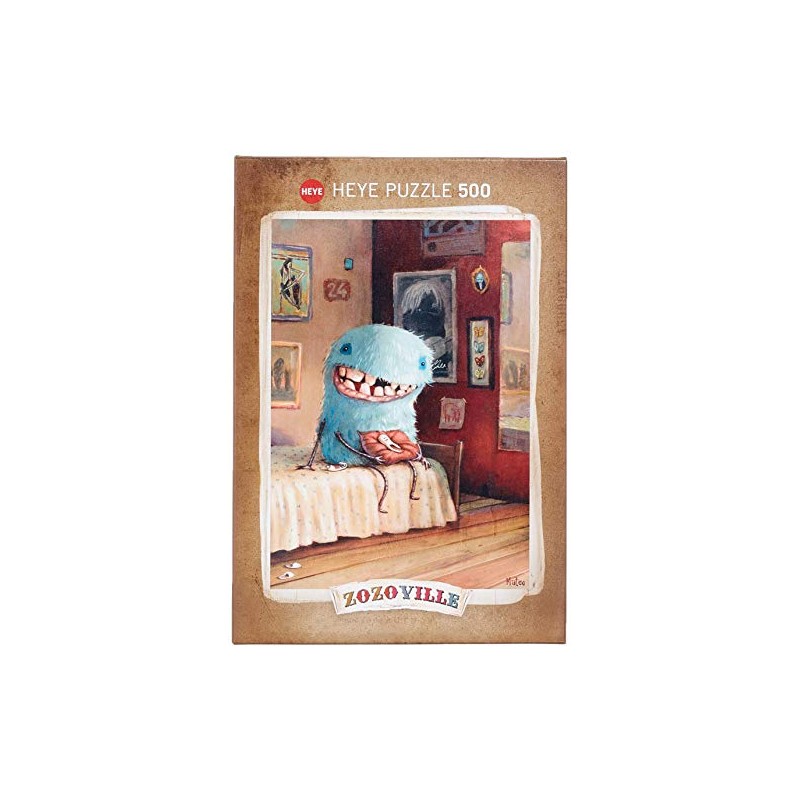 Heye - Zozoville: Diente de Leche, Puzzle, 500 Piezas, Multicolor,