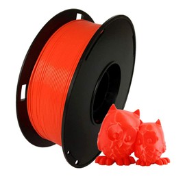 NOVAMAKER ABS Filament 1.75mm, Red ABS 3D Printer Filament, 1kg Spool(2.2lbs), Dimensional Accuracy +/- 0.03mm, Fit FDM 3D Printers and 3D Pen