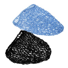 Ipetboom 2 Pcs Women's Hairnets Crochet Sleep Cap Food Stretchy Comfortable Fit