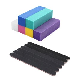 Baluue 13pcs Nail File for Home and Polishing and Sanding Tools for Fingernails Toenails and Natural Nails Essential Manicure Kit