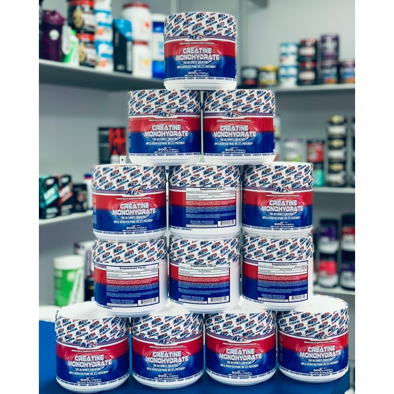 APS APS CREATINE MONOHYDRATE Powder HPLC Pure Potency 100 Servings