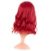 MapofBeauty 14 Inch/35 cm Short Wavy Curly Women Fresh Bright