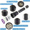 ALONEFIRE SV43 36W 365nm UV Flashlight USB C Rechargeable Ultraviolet
