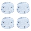 Unbranded 4x Acrylic Bass Guitar Knobs Volume Tone Control Knobs