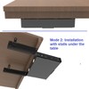 Under Desk Slide out Drawer 13.4" Wide with Cable Management