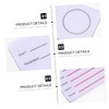 Mikinona 2pcs Compact Eyelash Grafting Pallet Lash Extension Holder Lightweight