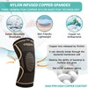 INDEEMAX Copper Knee Brace for Women Men 2 Pack, Knee
