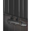S SIENOC H-valve connection set, centre connection/radiator valves, thermostat for