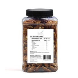 Avelit Superfoods Nuez Pecana Corazones 250g 100% Natural Sin Conservadores Snack Premium Vitrolero Resellable Calidad Seleccionada para Repostería y Cocina