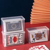VLSQHNCF 8 Pcs Blank Playing Card Case Storage Box, Empty