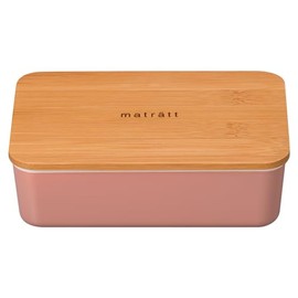 Masakazu Moslet Long Square Single Tier Lunch Coral Size: Approx. W4.4 inches (11.2 cm) D17 H5.3 x 27429