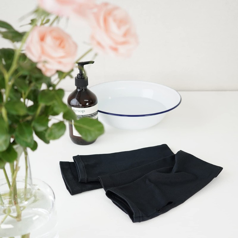 Cool Arm, Round Knitted, Relaxed, Wide, Black, Arm Cover, Sun