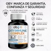 Oby Immune Complex Vitamina Zinc Echinacea Ajo Envejecido Jengibre Propóleo