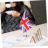 NUOBESTY Mini British Table Flag UK Table Flag British Table