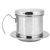 Drip Coffee Filter Pot Silver 304 Stainless Steel Hhousehold Bbrewing
