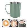 Stainless Steel Coffee Milk Frothing Pitcher, 600ml, Point Mouth Design,