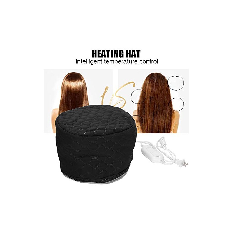 Brrnoo Gorro de Vaporizador de Pelo Térmico Eléctrico, Gorro de