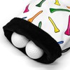 PU Golf Ball Tennis Ball Storage Pouch Ball Bag Golf