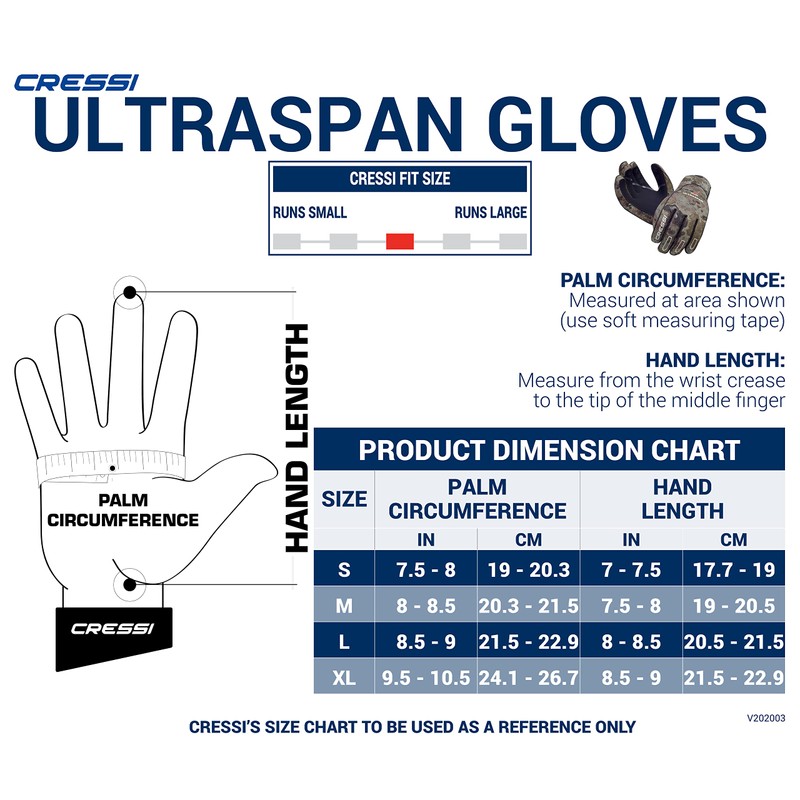 Cressi Ultraspan Camo, 2,5 mm, M