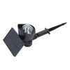Solar Spot Light 2 in 1 Outdoor Waterproof RGB Rotating