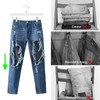 Nature Smile Wooden Pants Hangers Wood Bottom Jeans Skirt Hanger