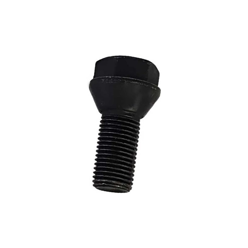 10 Wheel Bolts Wheel Bolts Taper Collar Black M12 x