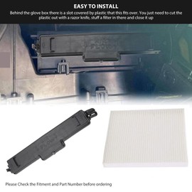 68052292AA Cabin Air Filter Access Door Filter Access Door Cabin Air Filter Cover Plate Replacement for 1500 2500 3500