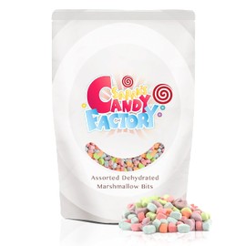Sarah's Candy Factory Assorted Dehydrated Marshmallow Bits in Resealable Bag, 1lb