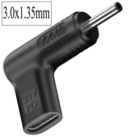 Fleurise 100W USB C to 3.5x1.35mm 12V DC Adapter, 100W PD USB Type C to DC Adapter Made for CCTV Equipment, Video Surveillance Camera, LED Lights, Notebook